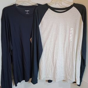 Goodfellow Men's Baseball Style Shirt Bundle Size 2X